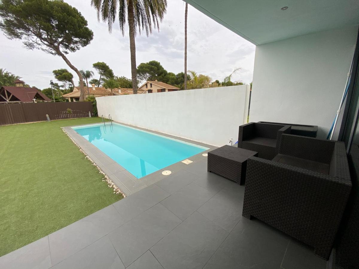 Modern Villa With Private Pool/ 400M To The Beach Grao de Castellon Exterior foto