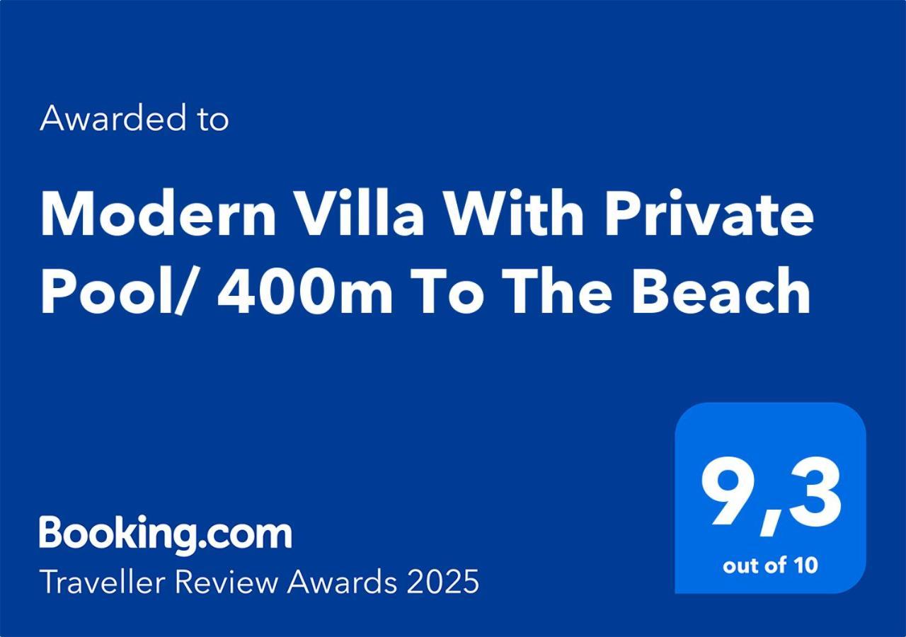 Modern Villa With Private Pool/ 400M To The Beach Grao de Castellon Exterior foto